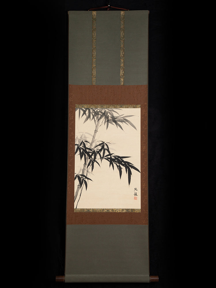 Bamboo swaying in the wind