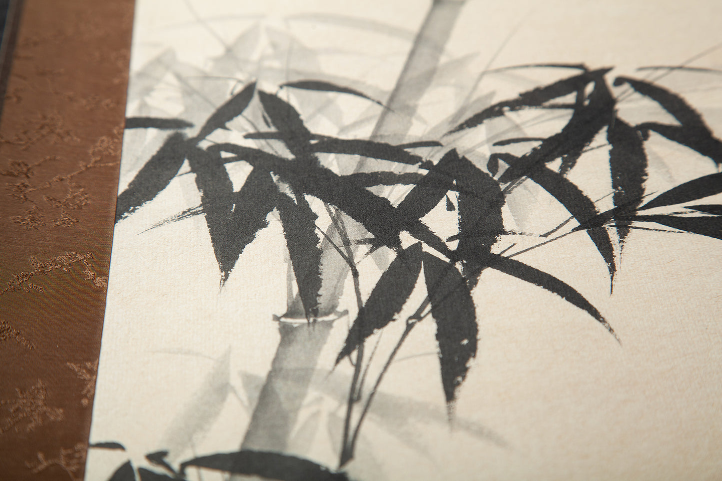 Bamboo swaying in the wind