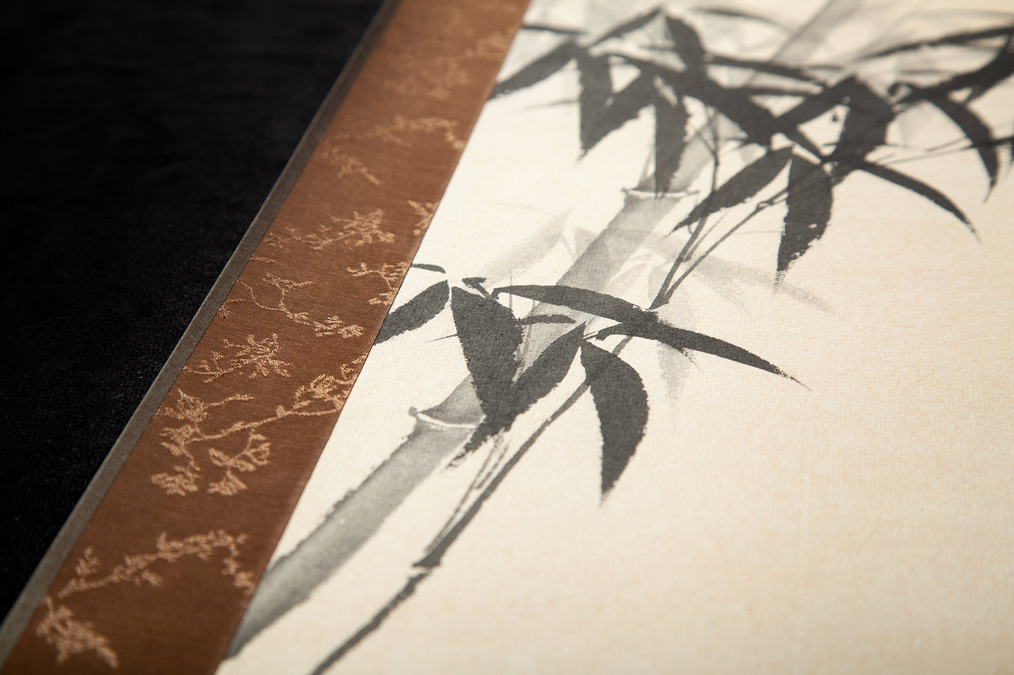 Bamboo swaying in the wind